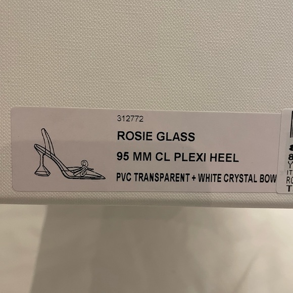 Brand new with box. Never worn. Amina Muuadi Rosie PVC Slingback size 38 - Picture 4 of 4